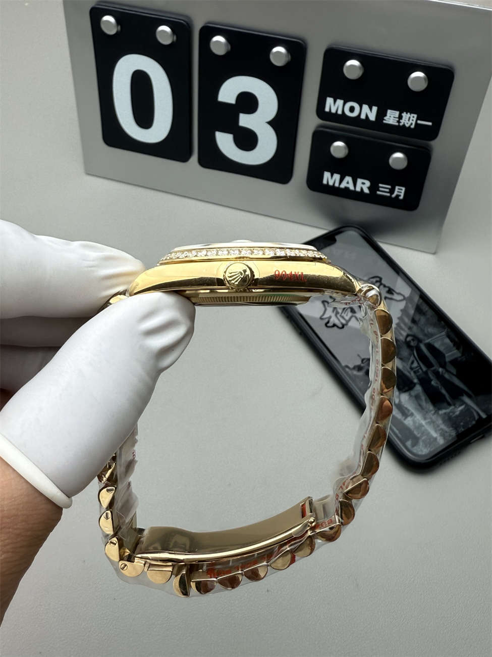 QF Day-Date 36mm Replica – Full-Weight 2836 Movement with Diamond Dial