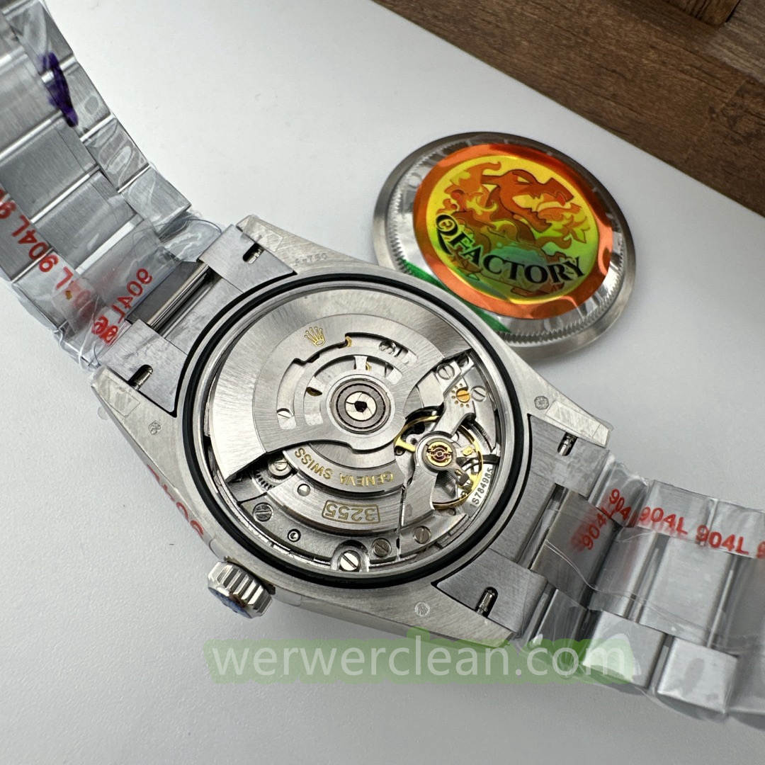 QF Factory Rolex Day-Date 36 118239 A Grey Diamond Dial 138g Heavy Weighted Edition 36mm Automatic Watch