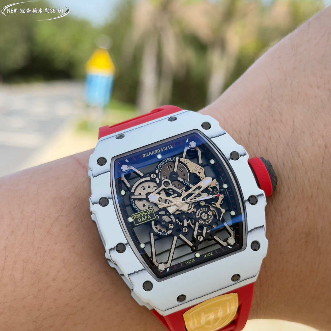 Richard Mille RM 35-01 Replica NTPT Carbon – Rafael Nadal Edition [New Factory]