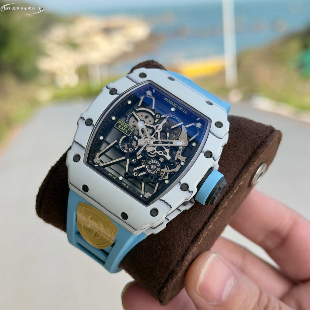 Richard Mille RM 35-01 Replica NTPT Carbon – Rafael Nadal Edition [New Factory]