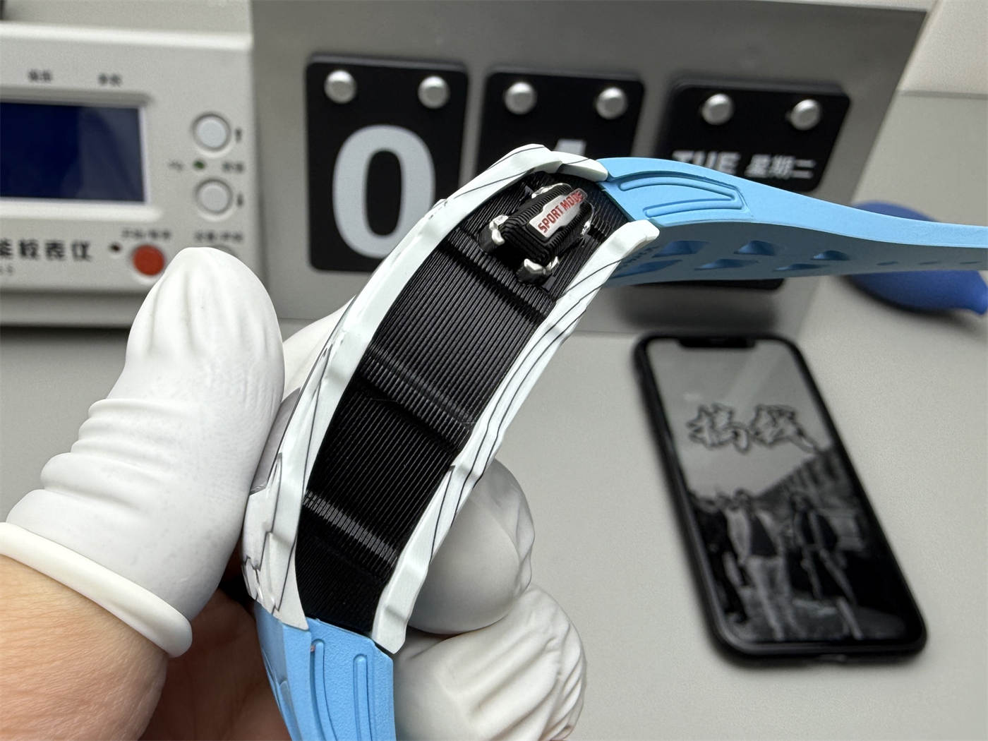 Richard Mille RM35-03 Replica – N1 Factory White Quartz TPT 43mm
