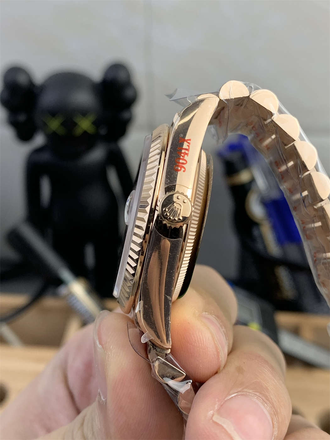 Rolex Day-Date 36 Gold Replica – Everose Gold President Watch with 3255 Clone Movement