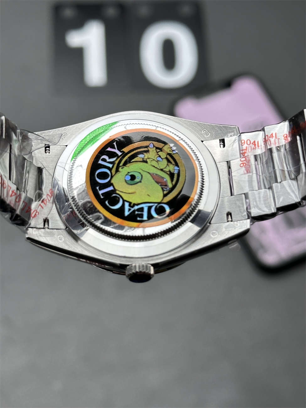 Rolex Day-Date 36 White Gold Replica (QF Factory) – 158g Tungsten Blue Ombré