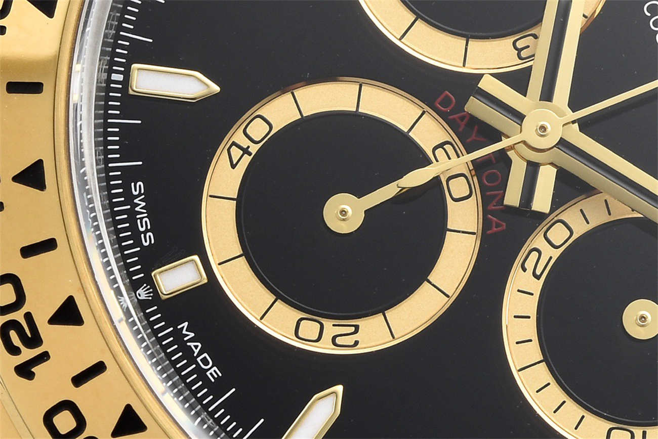 Clean Factory Rolex Daytona 126503 Replica – New Two Tone Black Dial (4131 Movement)