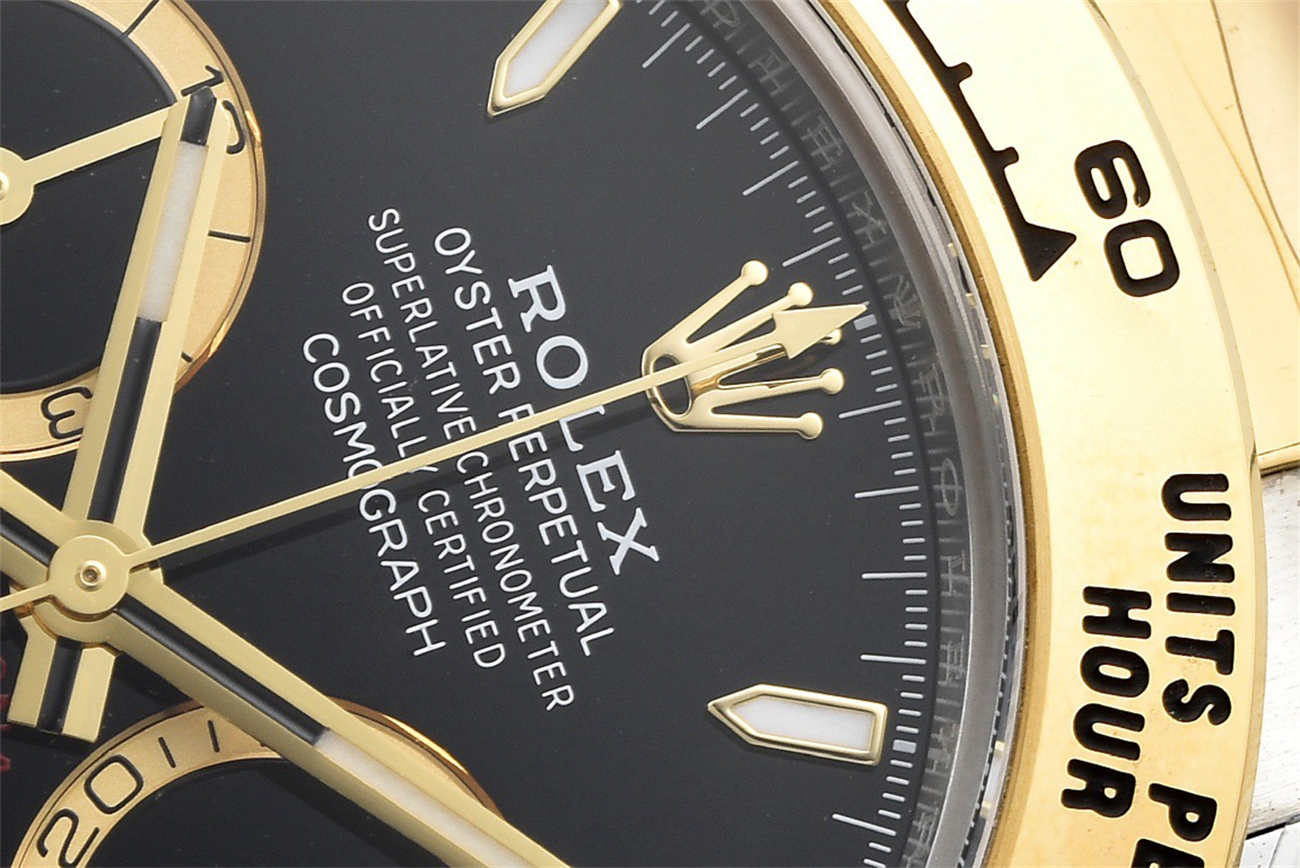 Clean Factory Rolex Daytona 126503 Replica – New Two Tone Black Dial (4131 Movement)