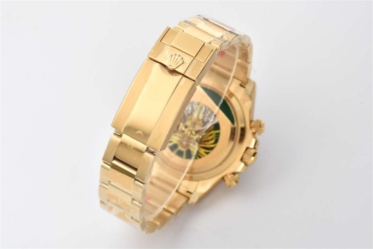 Rolex Daytona 126508 Replica – Clean Factory 18K Yellow Gold Black Dial