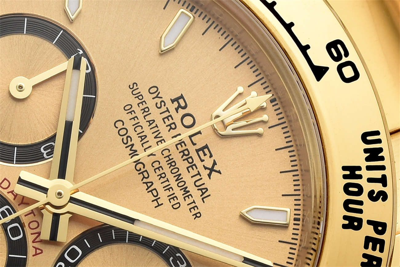 Rolex Daytona Champagne Dial Replica – Clean Factory 126518LN Yellow Gold Chronograph