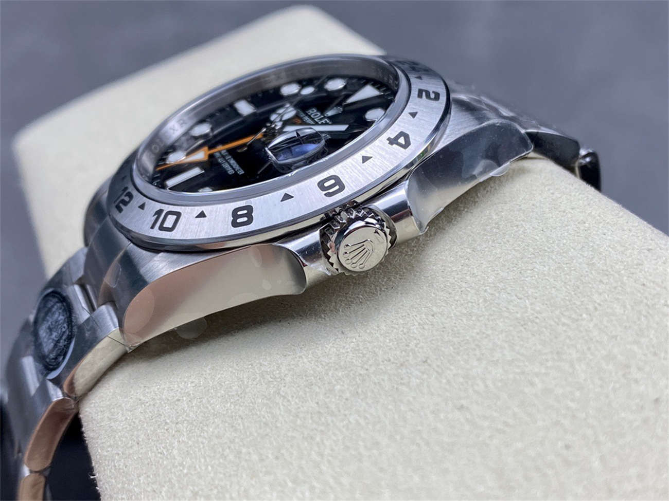 Clean Factory Rolex Explorer 2 16570 Homage – 40mm Stainless Steel GMT Replica Watch