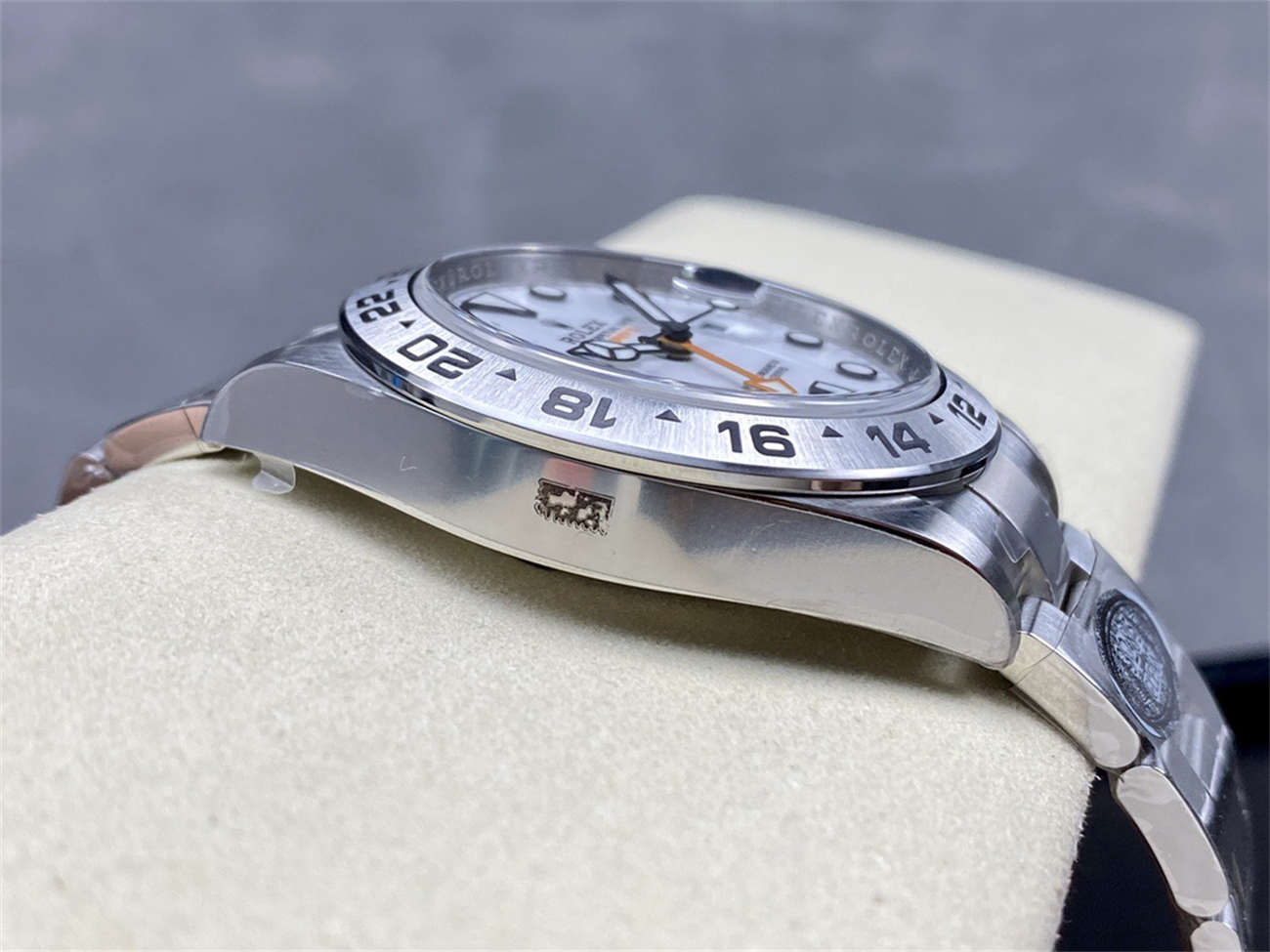Clean Factory Rolex Explorer 2 Homage – 42mm Polar White Stainless Steel Automatic Watch
