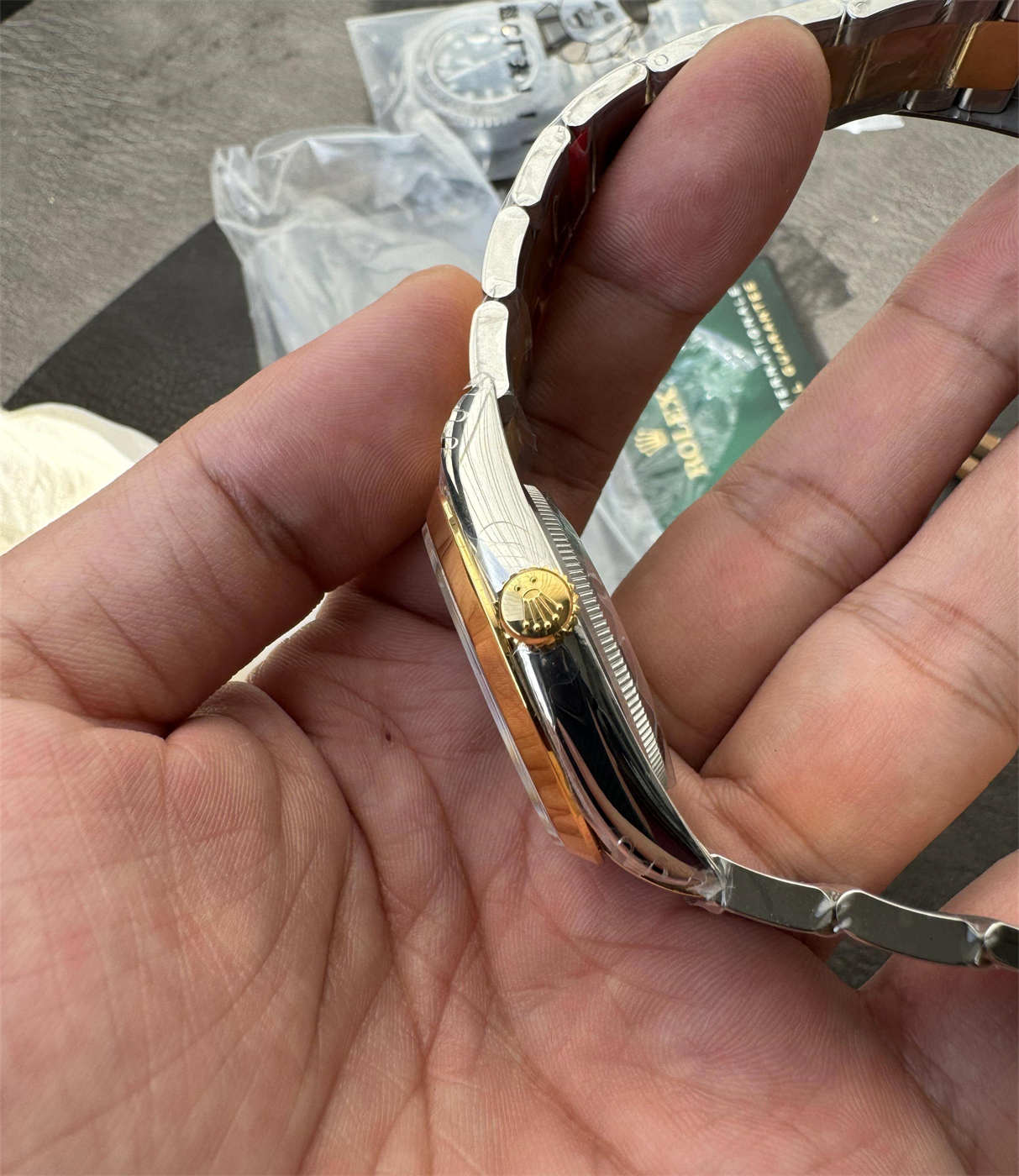 Rolex Explorer 36mm Two Tone Replica – VS Factory M124273-0001 with Dandong 3230 Movement