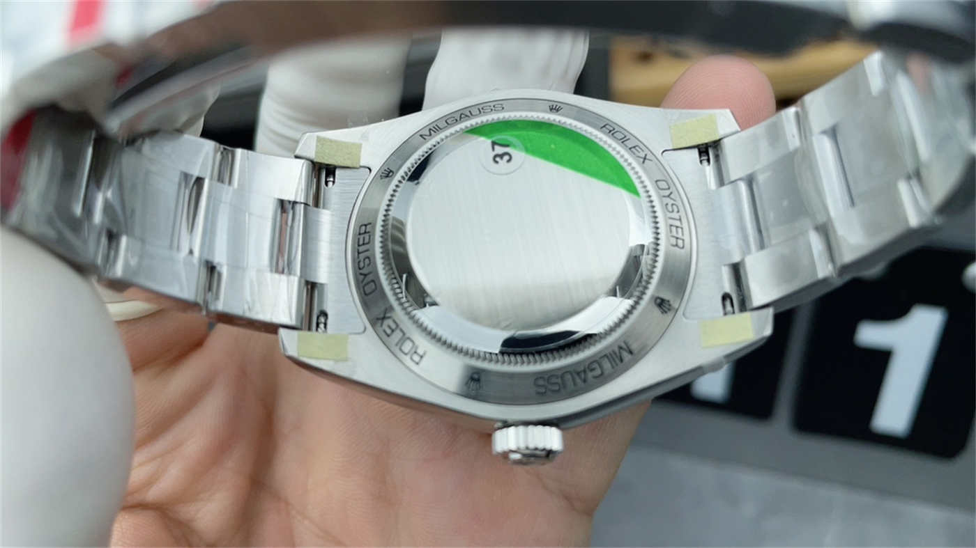 Rolex Milgauss 116400GV “Z-Blue” Dial – VS Factory [Real Green Sapphire]