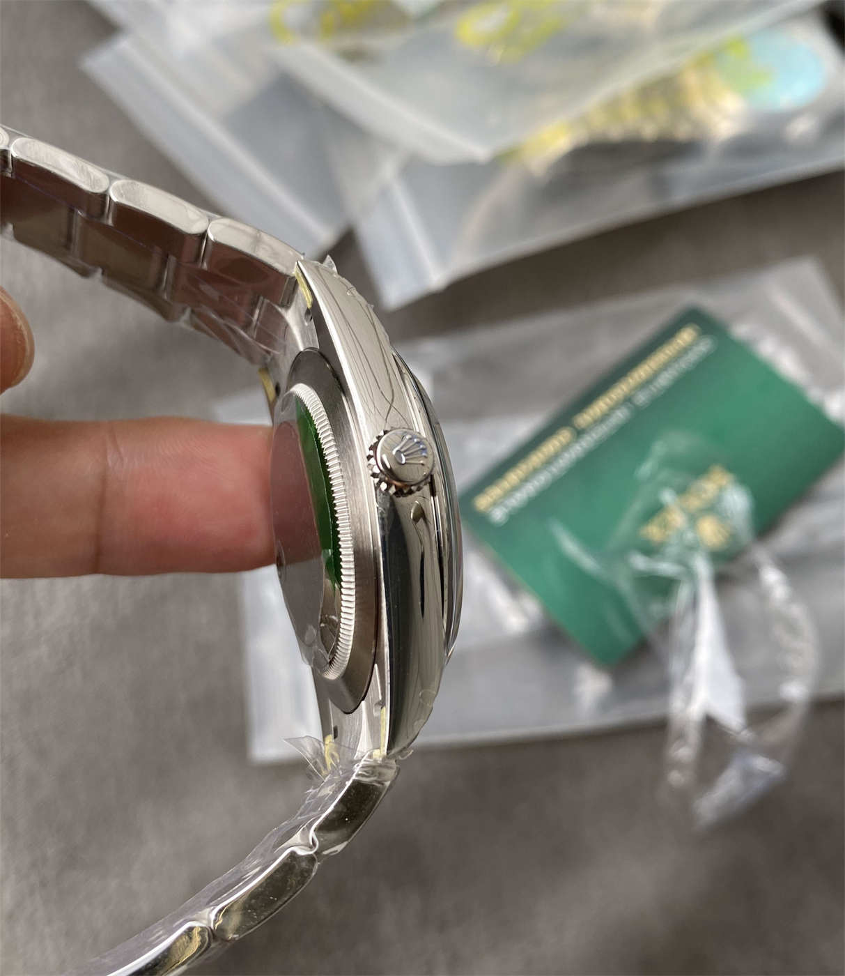 Rolex Oyster Perpetual 41 Tiffany Blue Dial Replica – VS Factory M124300-0006 with Dandong 3230 Movement