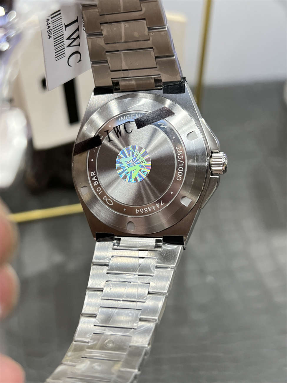 V7 Factory IWC Ingenieur Replica – 40mm Green Dial (10.8mm Thin)