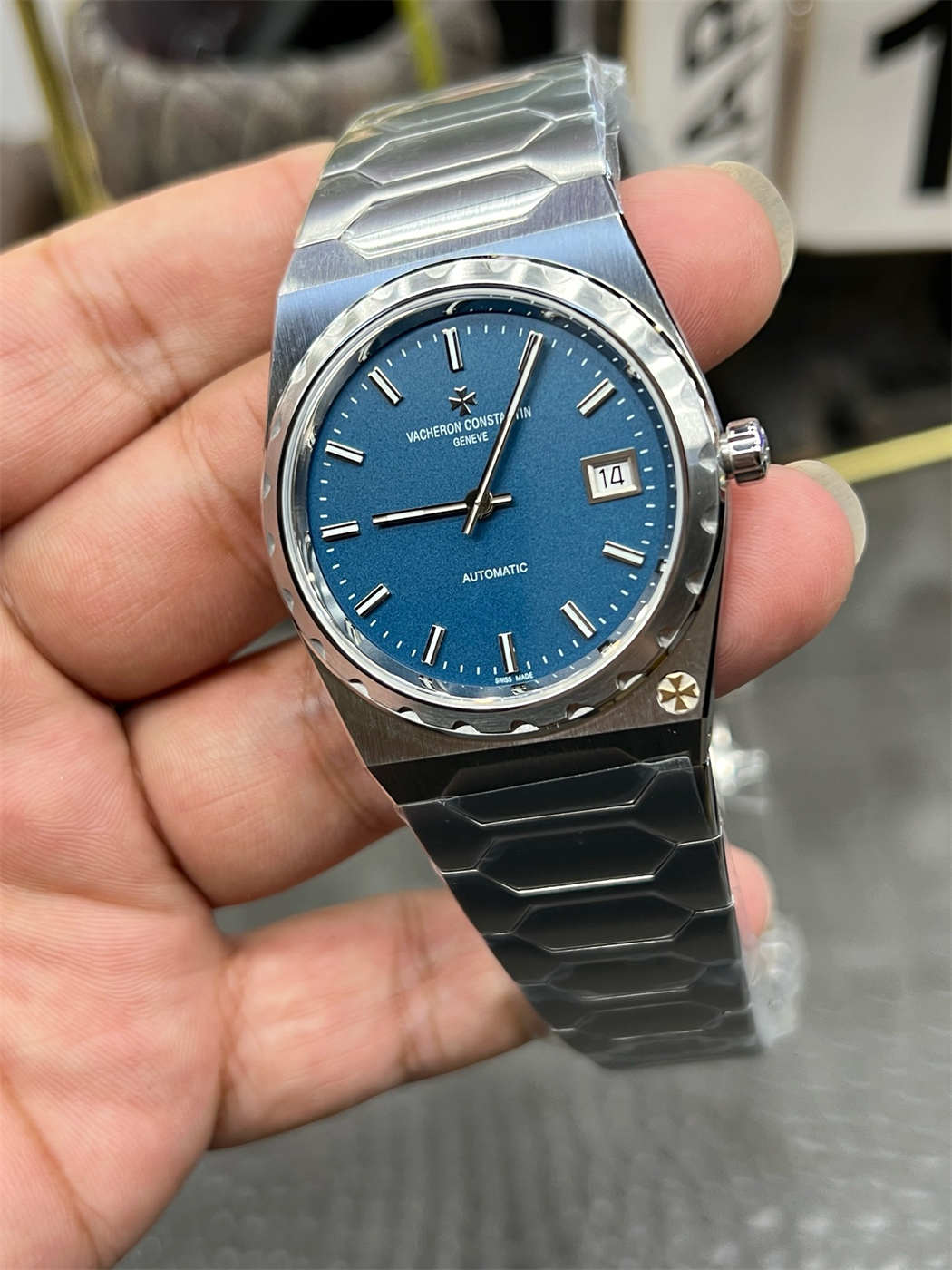 VC 222 Blue Dial Replica (Stainless Steel) – V9 Factory