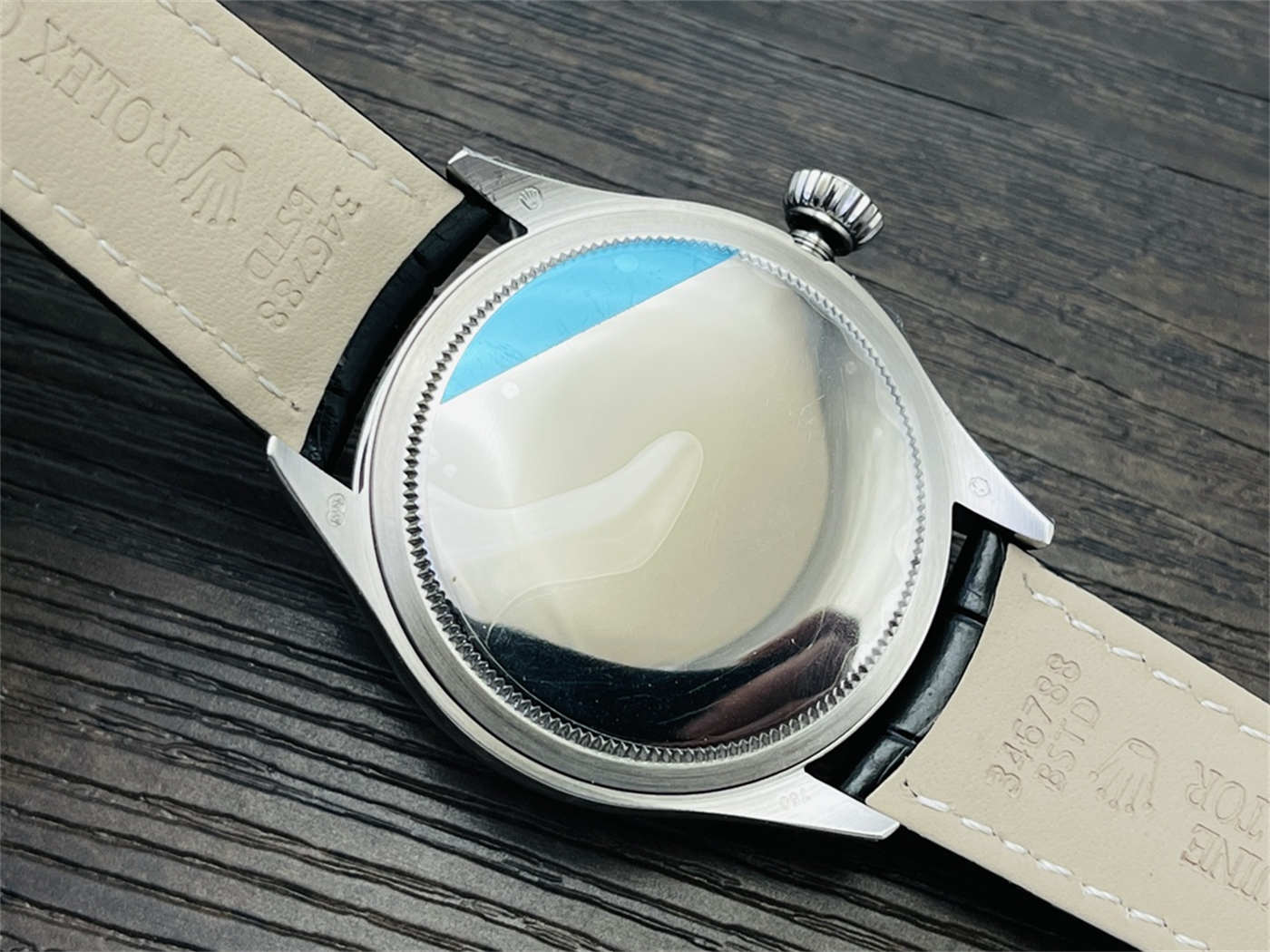 VR Factory Rolex Cellini Blue Dial Replica – M50519-0015 White Gold 39mm