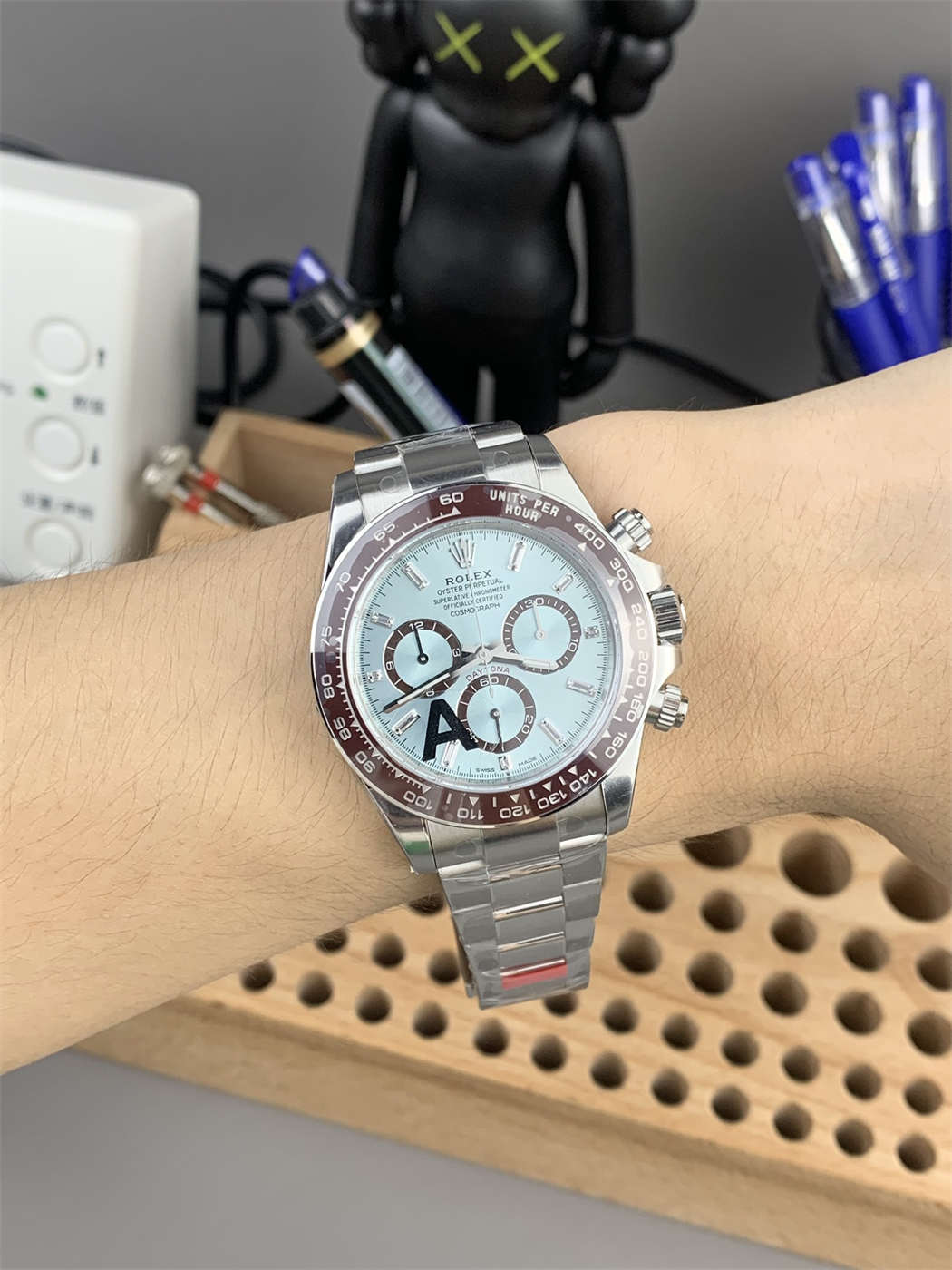 VS Factory Ice Blue Daytona Replica – Weighted Version with Dandong 4131 Movement