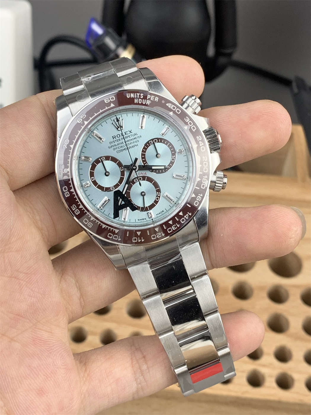 VS Factory Ice Blue Daytona Replica – Weighted Version with Dandong 4131 Movement