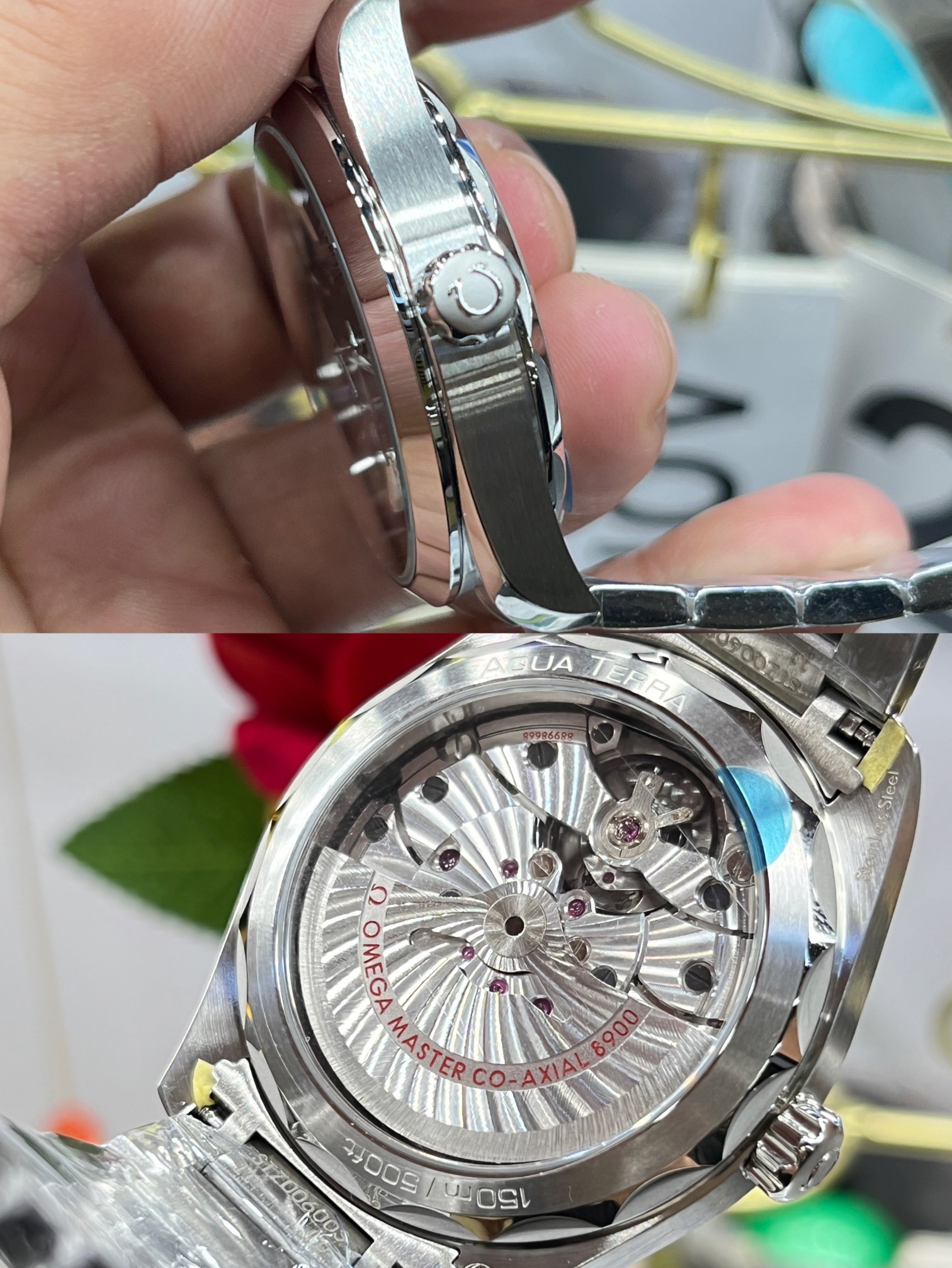 VS Factory Omega Seamaster Aqua Terra 150M Green Dial 41mm 220.10.41.21.10.001 Stainless Steel Men’s Watch (VS 8900 Movement)