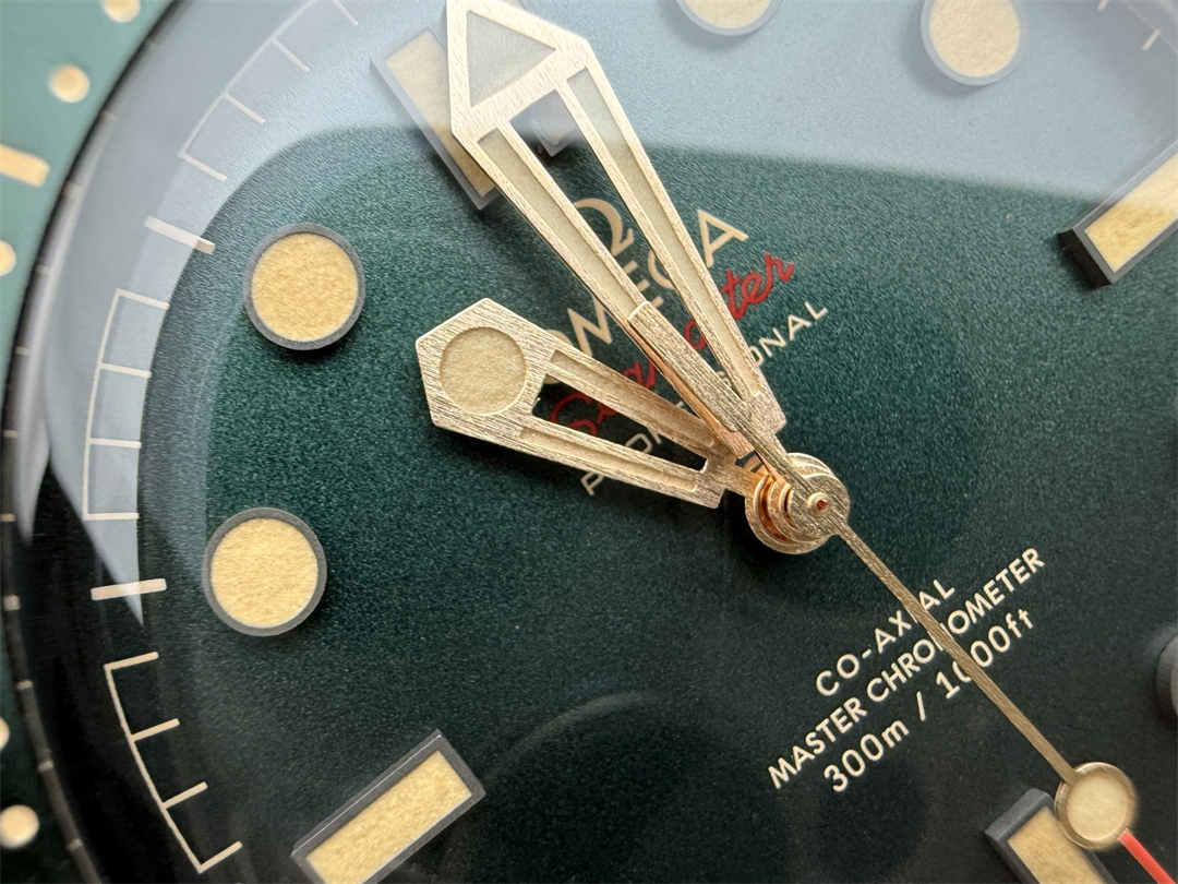 VS Factory Omega Seamaster Green Titanium – Full Titanium Case, Green Dial, 42mm Diver Watch