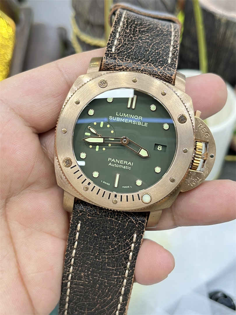 VS Factory PAM382 – 47mm Bronzo Replica | Panerai Luminor Submersible Automatic Watch