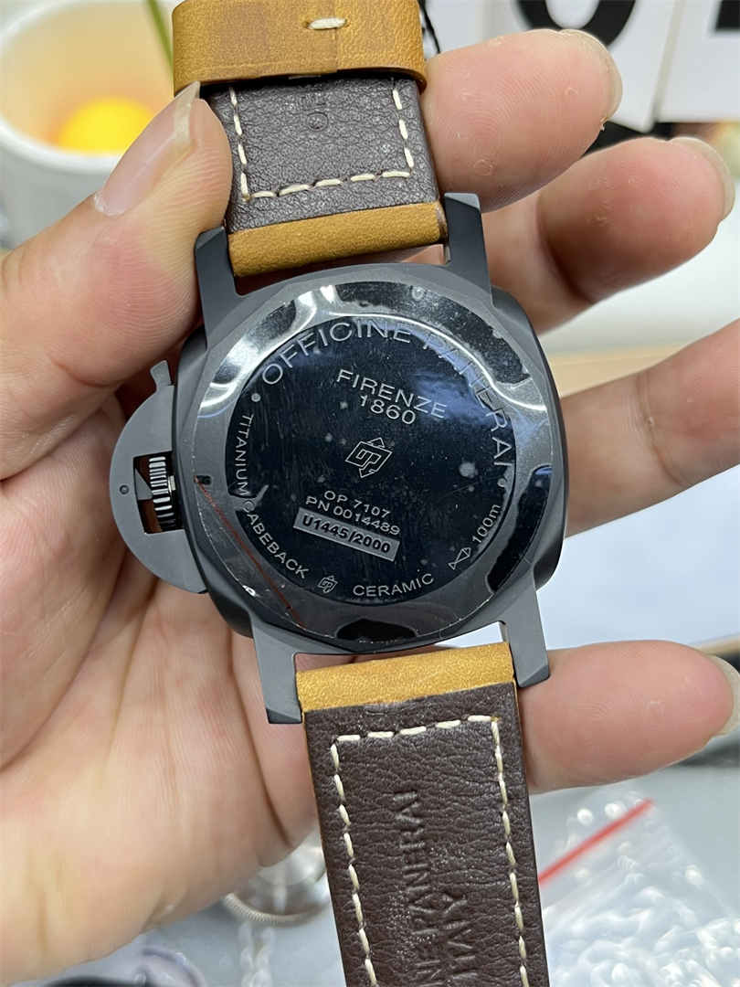 VS Factory PAM441 – 44mm Ceramic Panerai Luminor GMT Replica with P9001 Movement