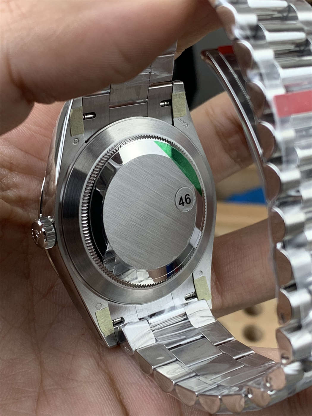 VS Factory Platinum Day-Date Ice Blue Dial Replica 40mm – Heavy Weight President Watch
