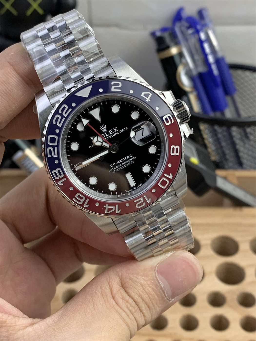 VS Factory Rolex GMT-Master II Pepsi Replica – V3 with Dandong 3285 Movement
