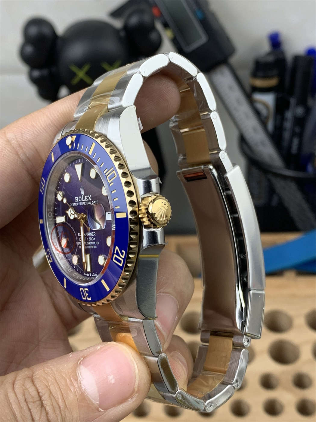 VS Factory Rolex Submariner 41mm Blue Two-Tone Replica – V2 with Dandong 3235 Movement