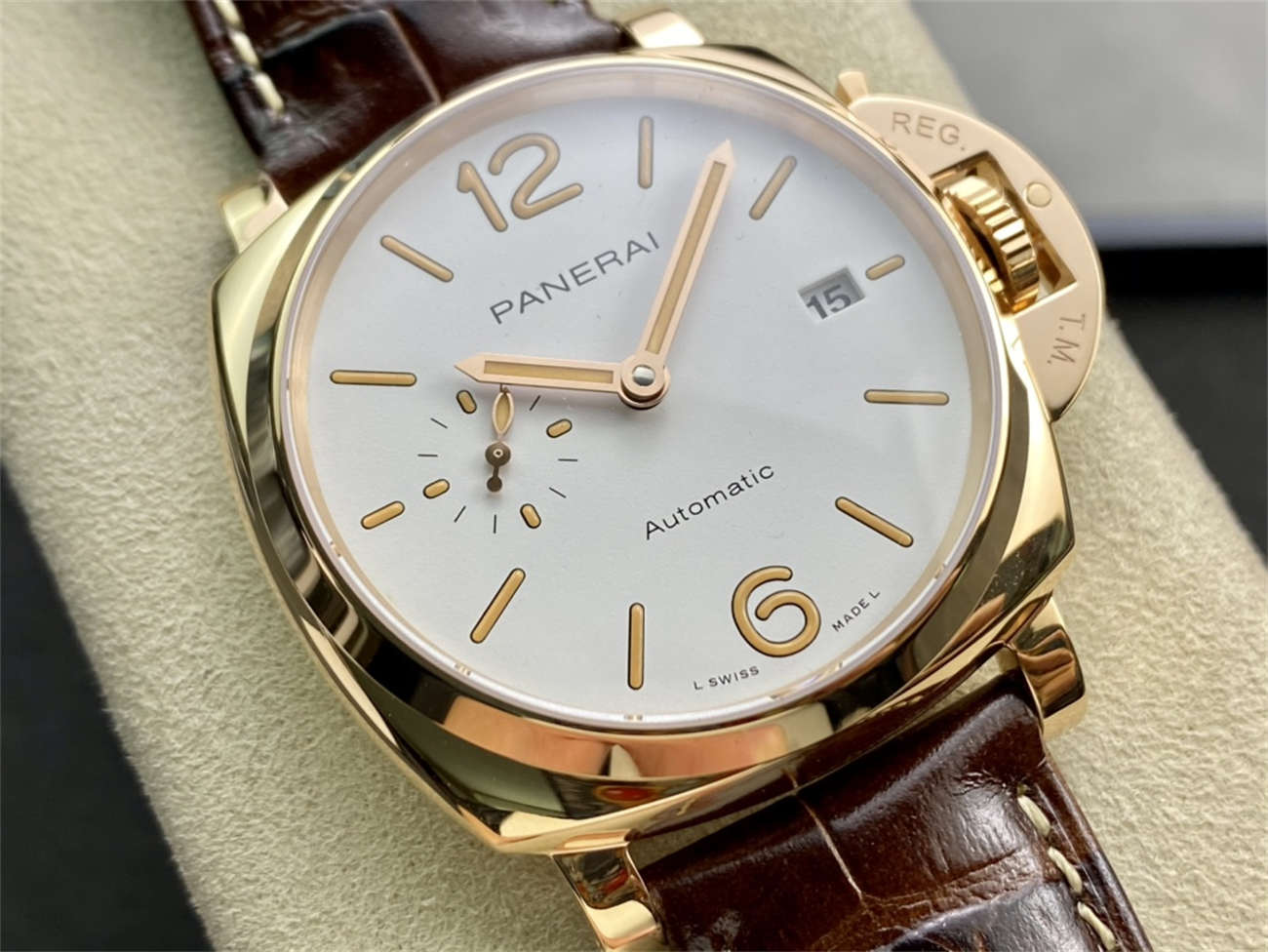 VSF Panerai PAM1042 Replica – Luminor Due 42mm Goldtech™ (Rose Gold)