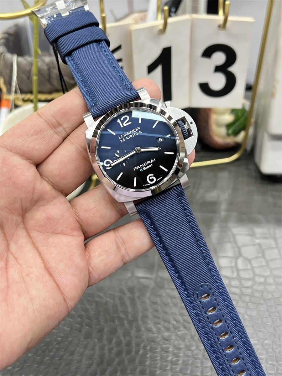 VSF Panerai PAM1157 – 44mm Luminor Marina Blue Dial Replica with P.9010 Clone Movement