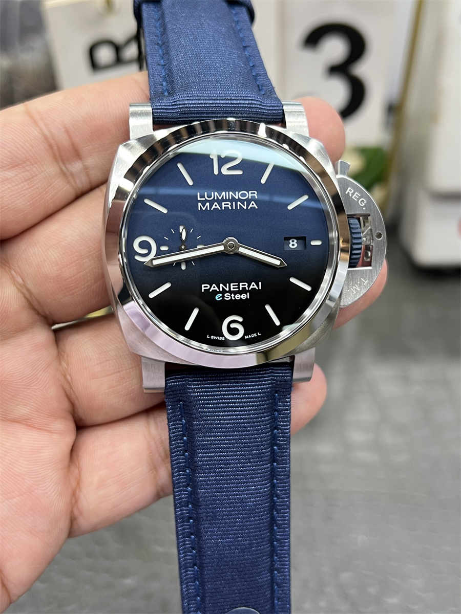 VSF Panerai PAM1157 – 44mm Luminor Marina Blue Dial Replica with P.9010 Clone Movement