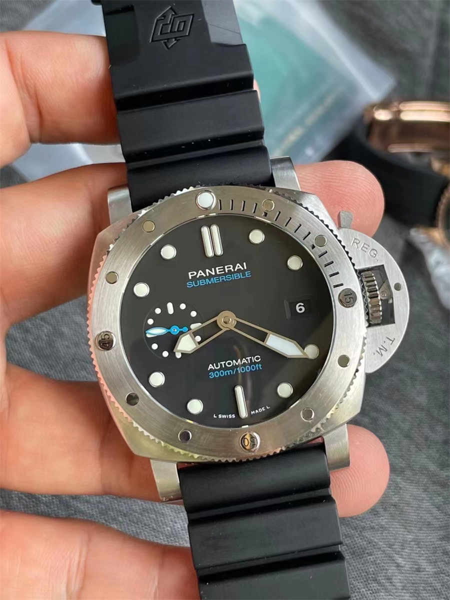 VSF Panerai PAM1229 – 44mm Submersible Steel Replica with VSF P.900 Movement