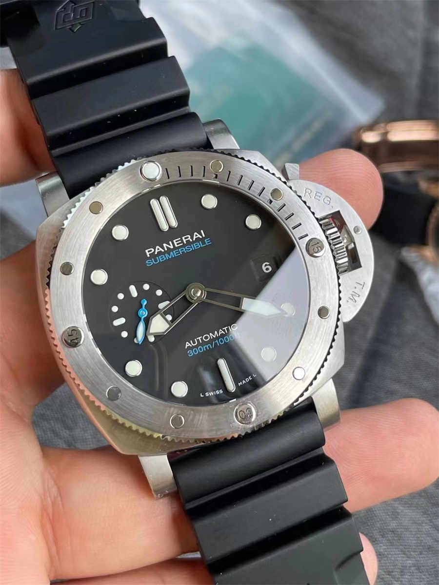 VSF Panerai PAM1229 – 44mm Submersible Steel Replica with VSF P.900 Movement