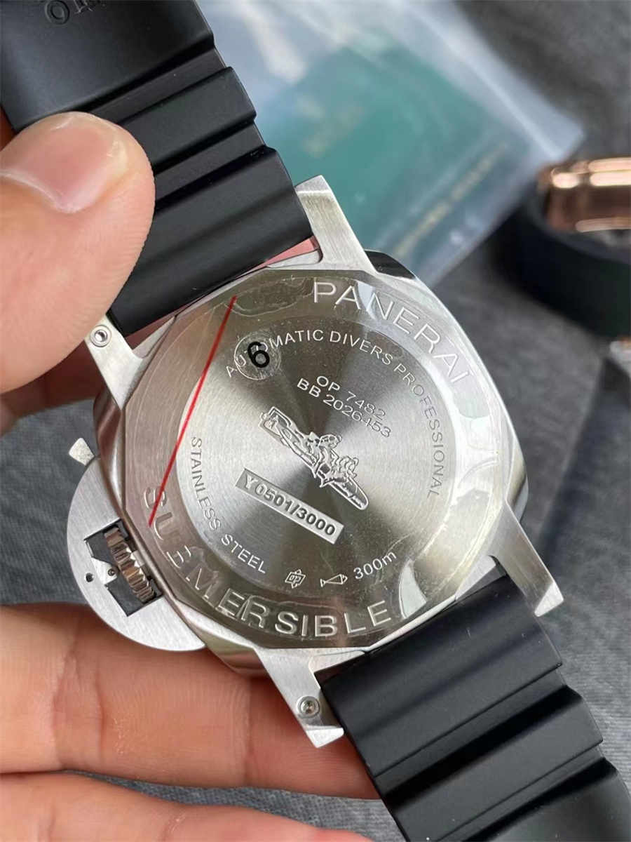 VSF Panerai PAM1229 – 44mm Submersible Steel Replica with VSF P.900 Movement
