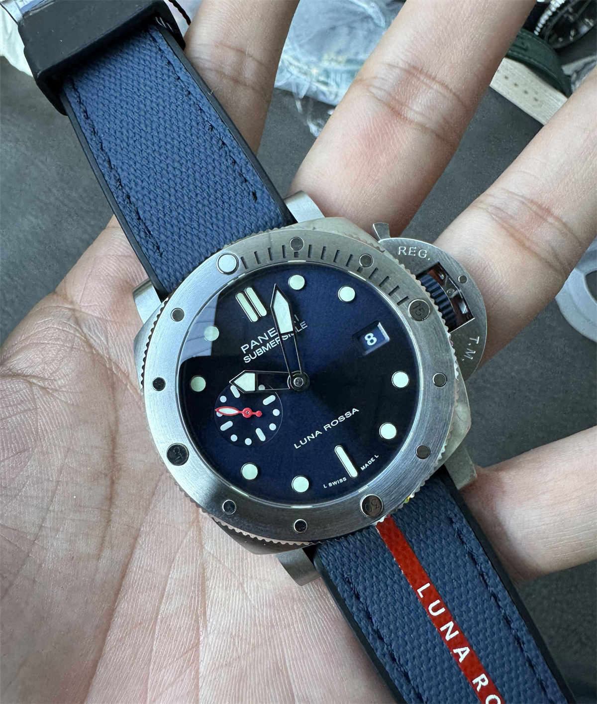VSF Panerai PAM1391 – Submersible Luna Rossa 47mm Super Clone with P.9010 Movement