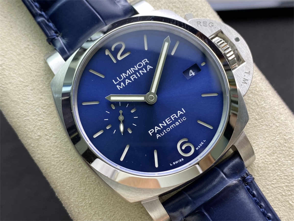 VSF Panerai PAM1393 – 42mm Luminor Marina Blue Dial Replica with P9010 Clone Movement