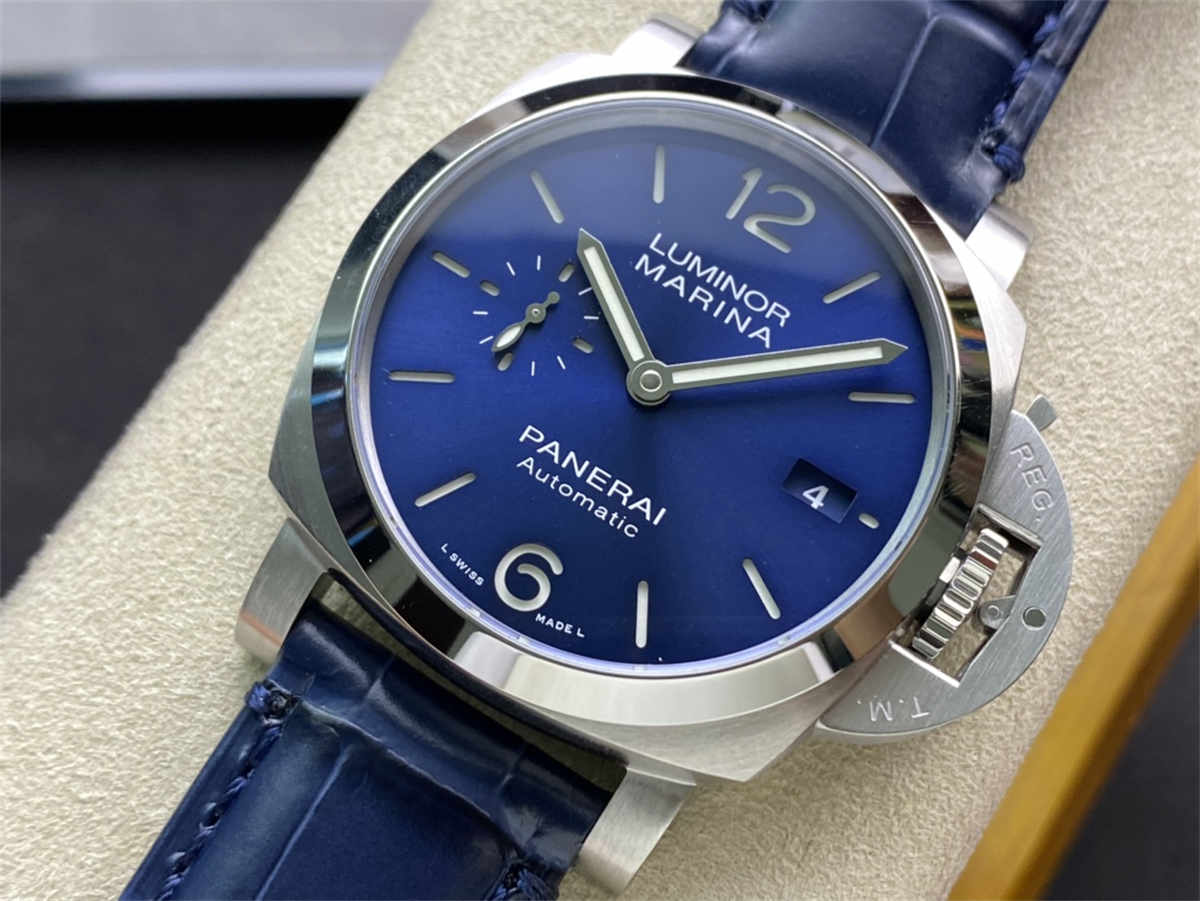 VSF Panerai PAM1393 – 42mm Luminor Marina Blue Dial Replica with P9010 Clone Movement