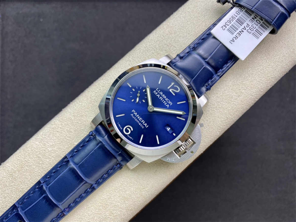 VSF Panerai PAM1393 – 42mm Luminor Marina Blue Dial Replica with P9010 Clone Movement