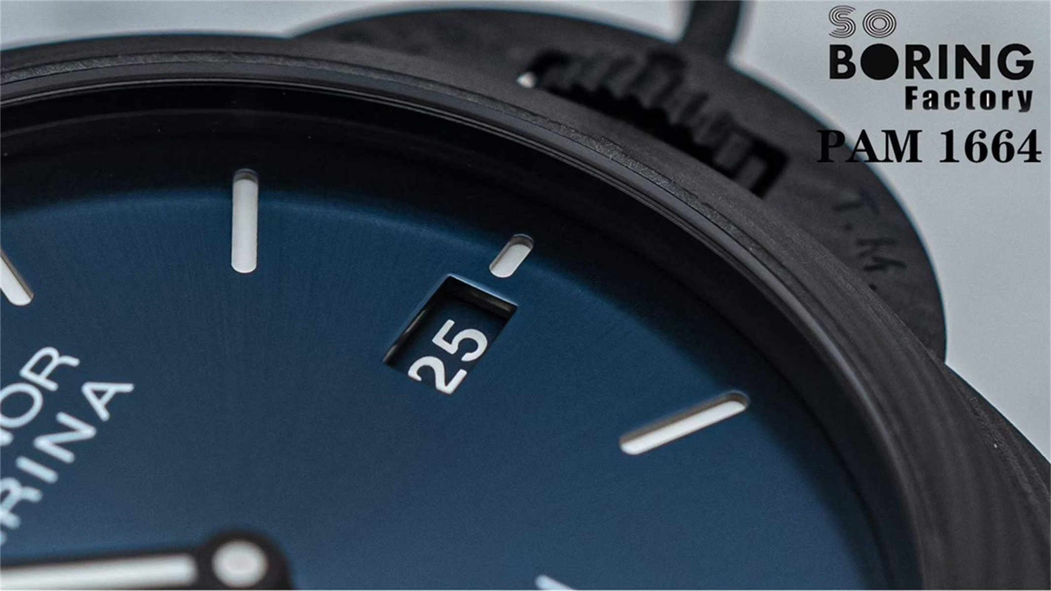 VSF Panerai PAM1664 – Luminor Marina Carbotech Replica with P.9010 Movement