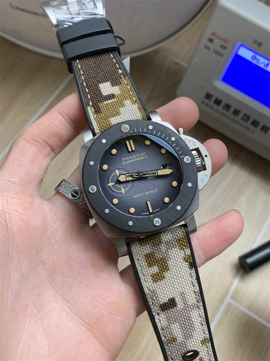 VSF Panerai PAM1669 – 47mm Submersible Navy SEALs Limited Edition Replica