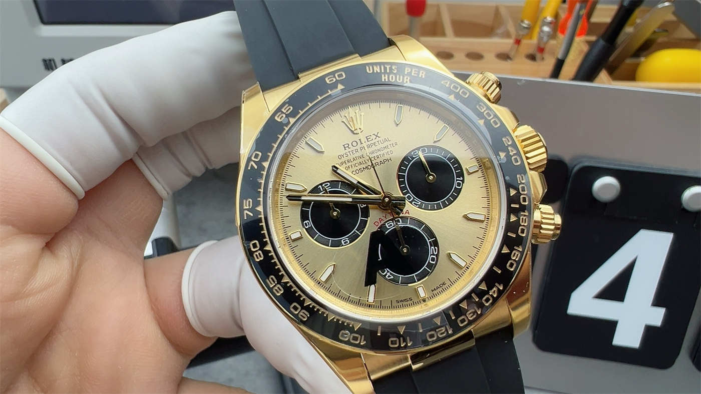 VSF Rolex Daytona JPS Replica | Weighted Case (137g) with Clone 4131