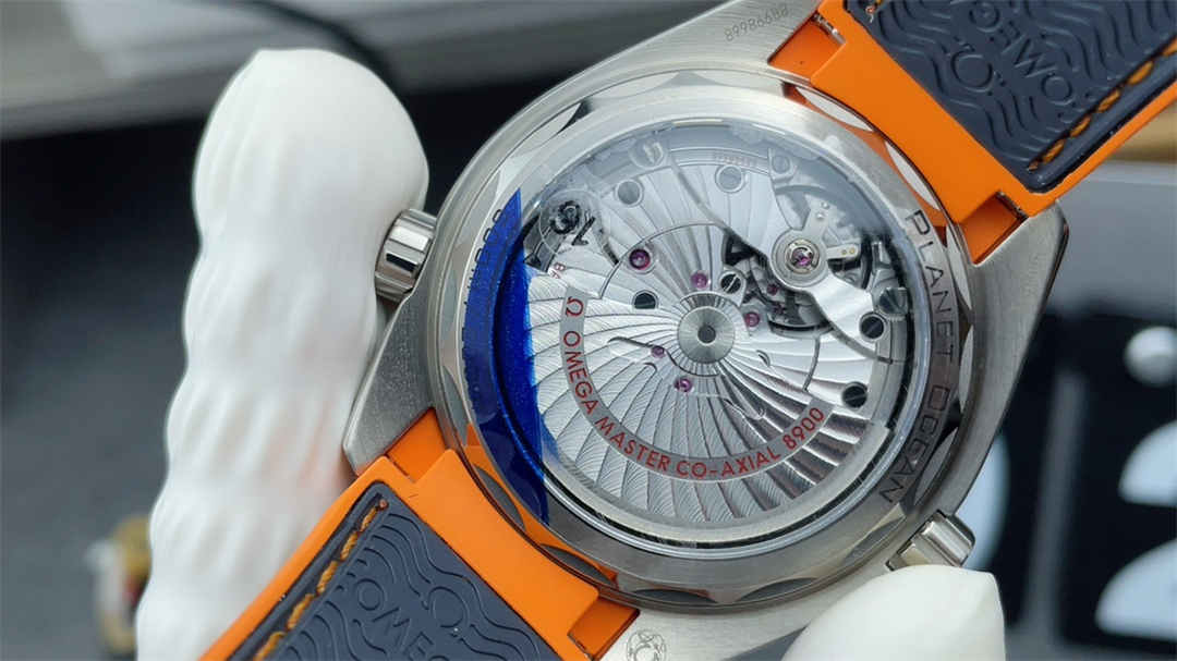 VSF Seamaster 600M Grey Orange Replica – 43.5mm Titanium Diver Watch