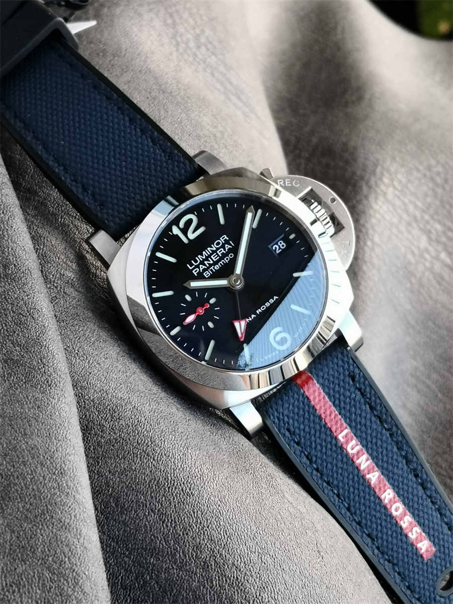 VSF Watches Panerai PAM01404 – 40mm Luminor Quaranta Luna Rossa GMT Super Clone
