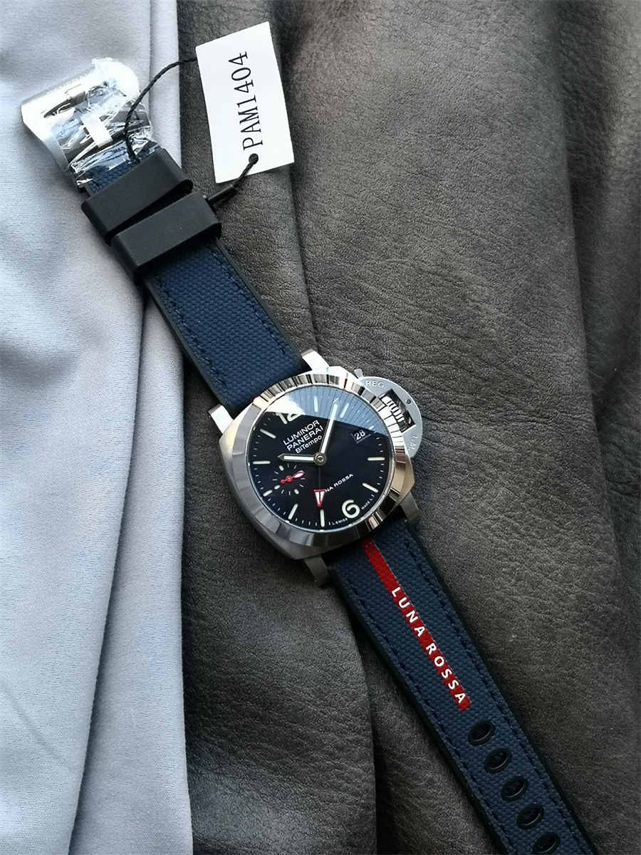 VSF Watches Panerai PAM01404 – 40mm Luminor Quaranta Luna Rossa GMT Super Clone