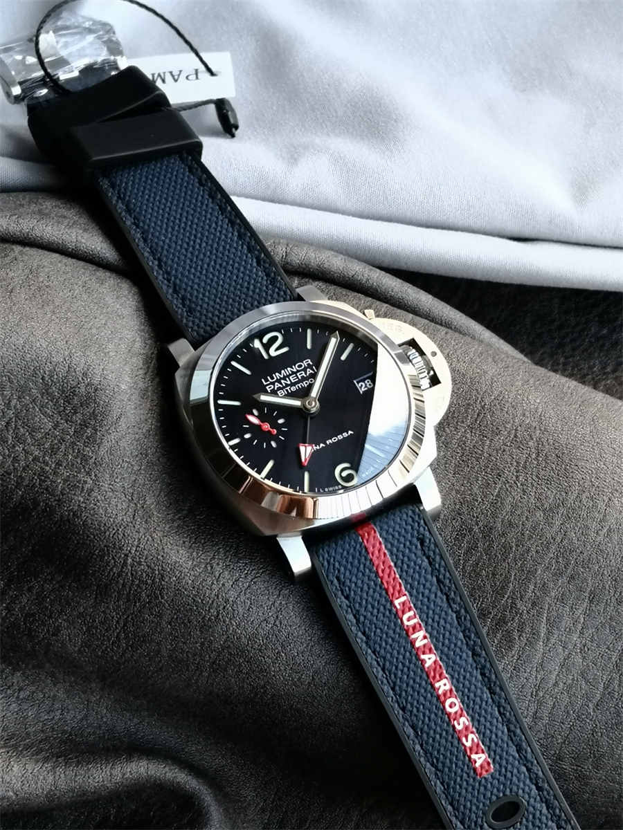 VSF Watches Panerai PAM01404 – 40mm Luminor Quaranta Luna Rossa GMT Super Clone