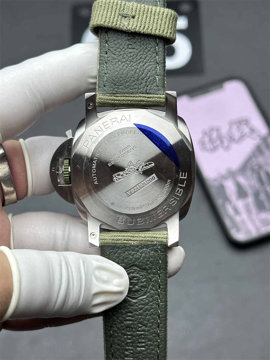 VSF Watches Panerai PAM1287 – 44mm Submersible eSteel Super Clone with Green Dial & P.900 Movement