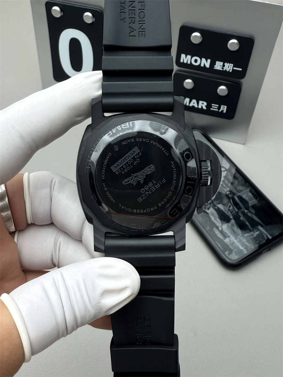 VSF Watches Panerai PAM1616 – 47mm Submersible Carbotech Super Clone with P.9010