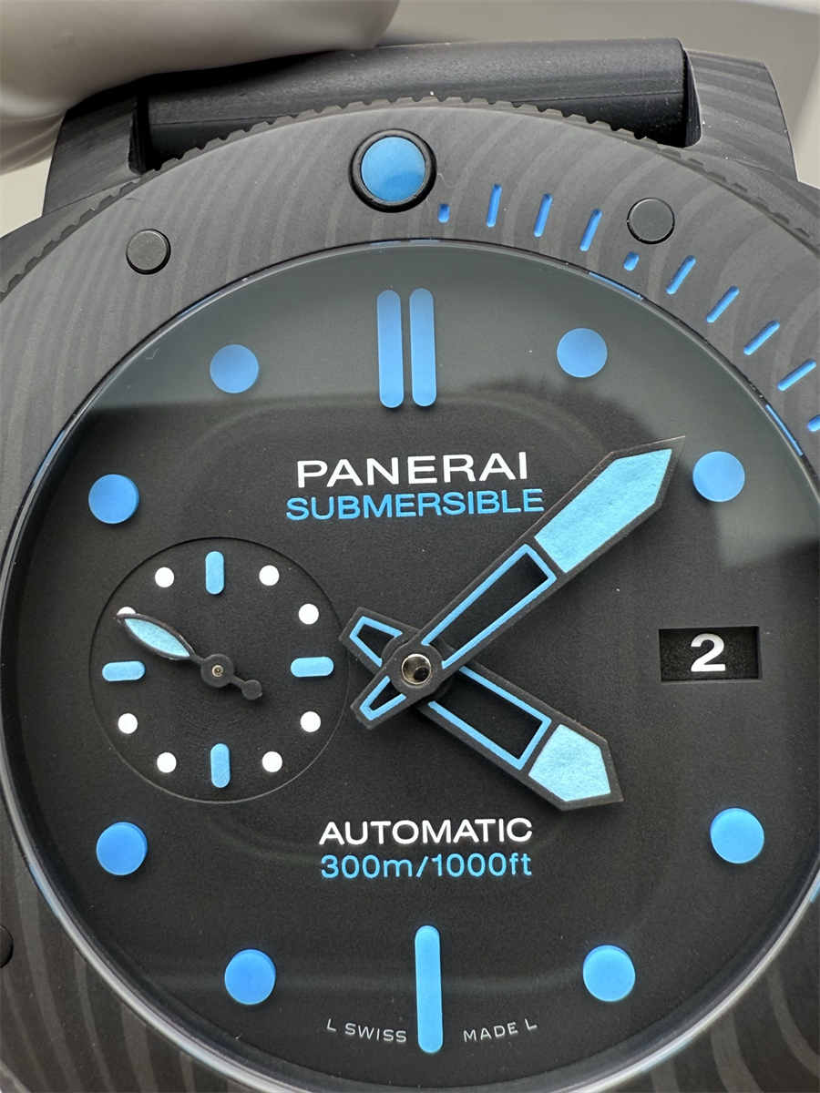 VSF Watches Panerai PAM1616 – 47mm Submersible Carbotech Super Clone with P.9010