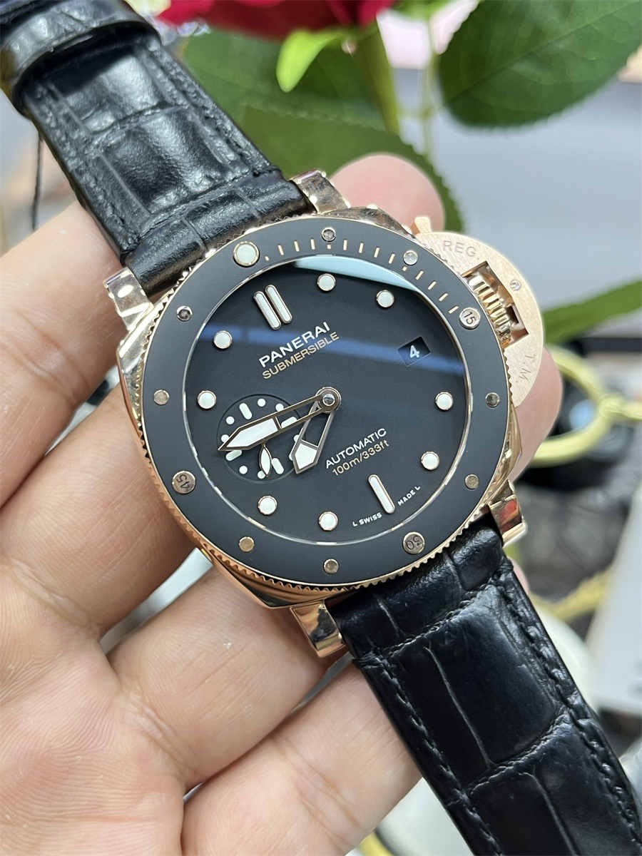 VSF Watches Panerai PAM974 – 42mm GoldTech Luminor Super Clone with P.900 Automatic Movement