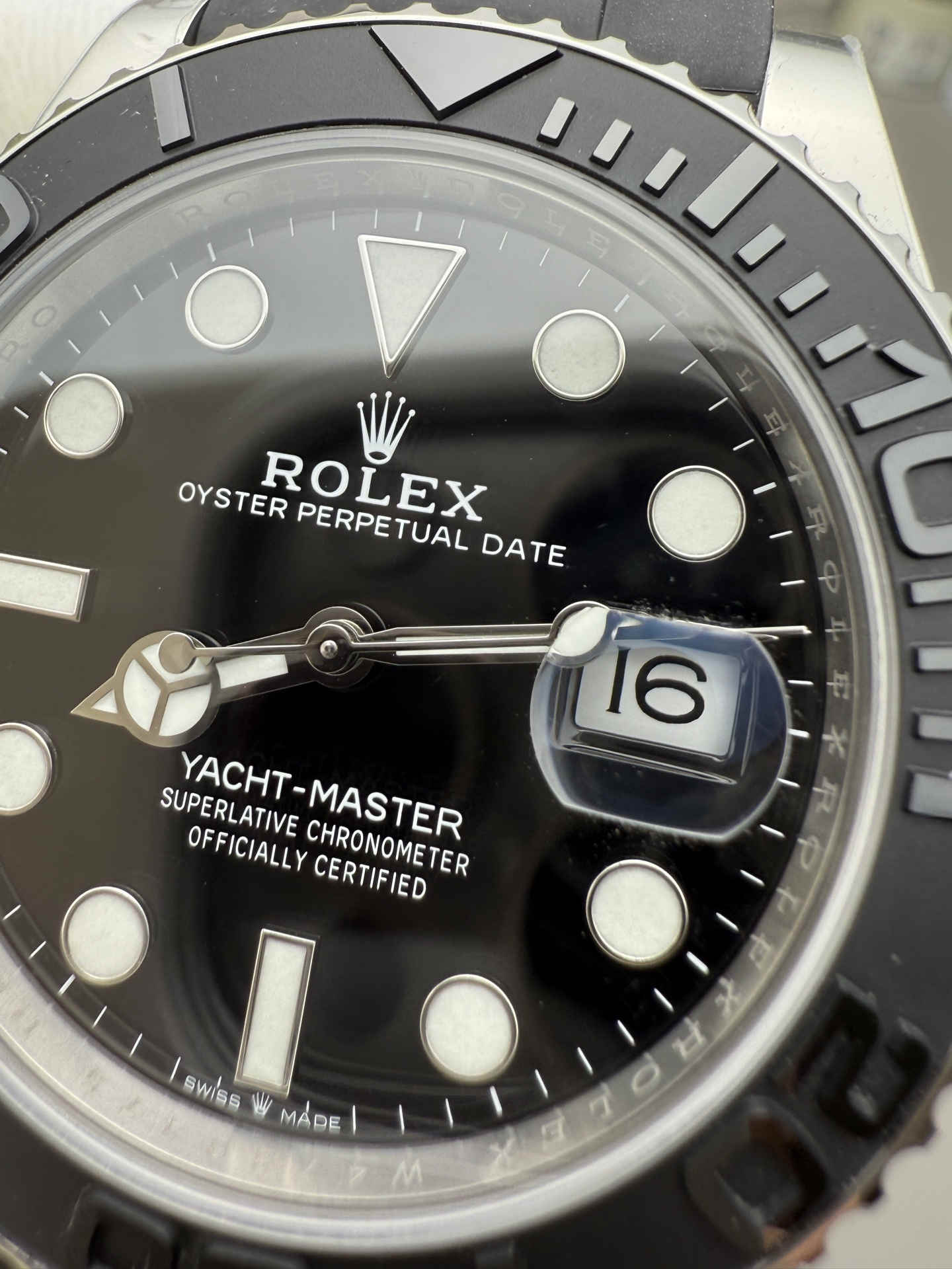 Yacht-Master 42 White Gold Replica – Premium Clean Factory 226659